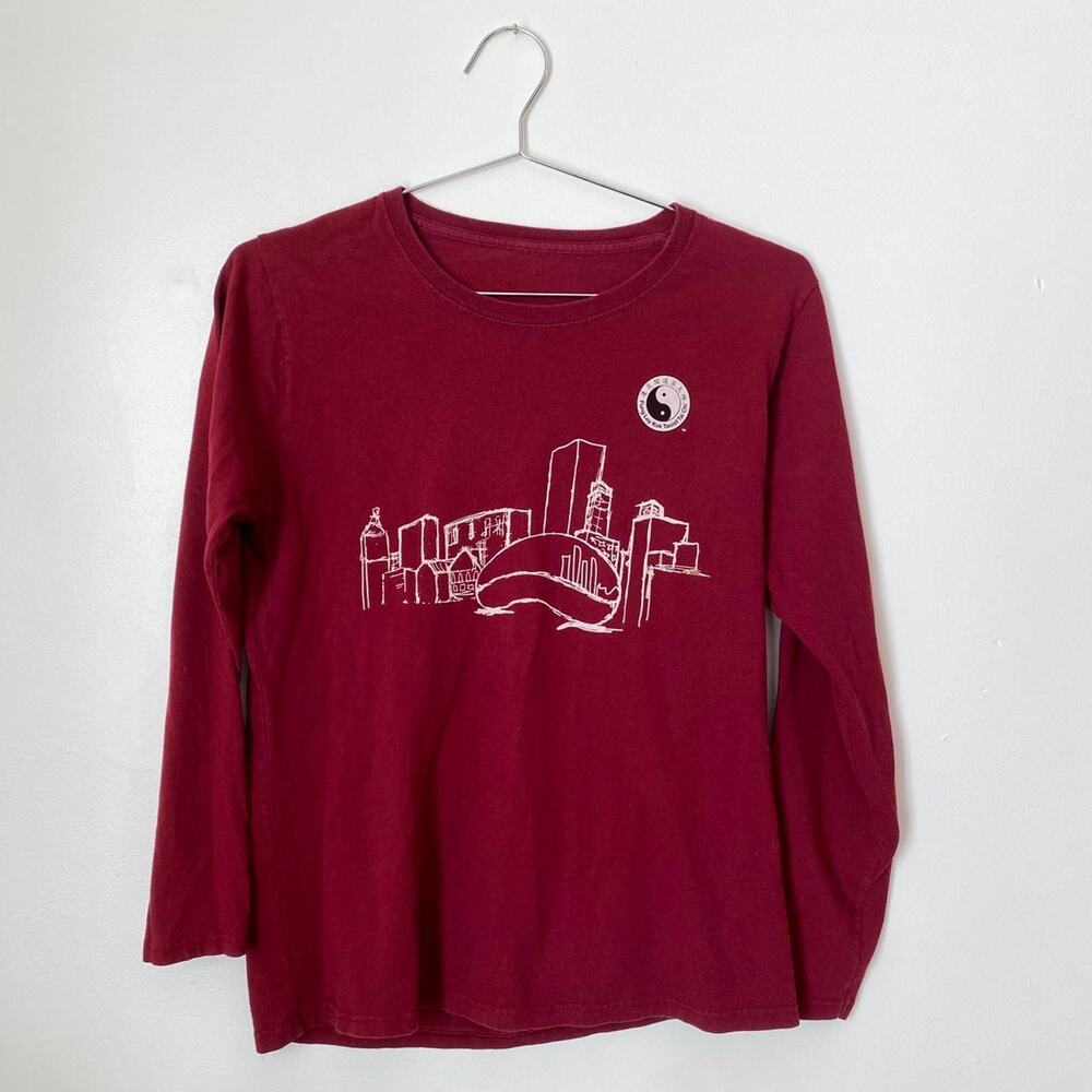 Vintage Chicago Long Sleeve Graphic Tee